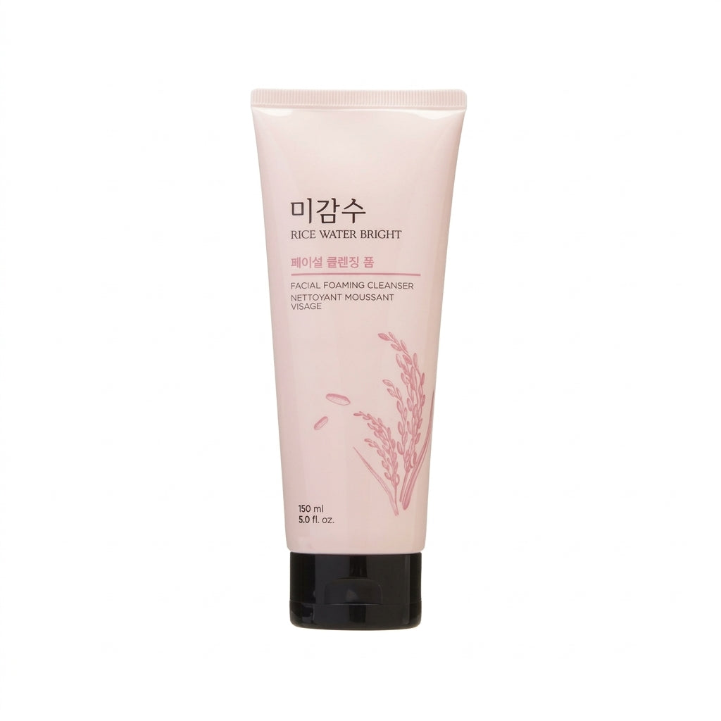 The Face Shop Rice Water Bright Foaming Cleanser (150ml)